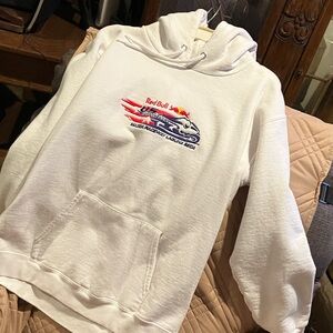 Red Bull, US Grand Prix - Laguna Seca-Moto GP-White Hoodie Sweatshirt
